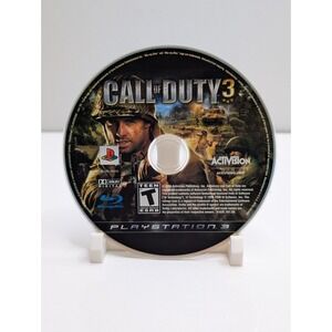 Call of Duty 3 COD (Sony PlayStation 3 PS3, 2006) DISC ONLY - Black Label